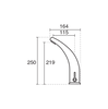 شیرالات KWC - شیر روشویی زئوس الکتریکی (برق)