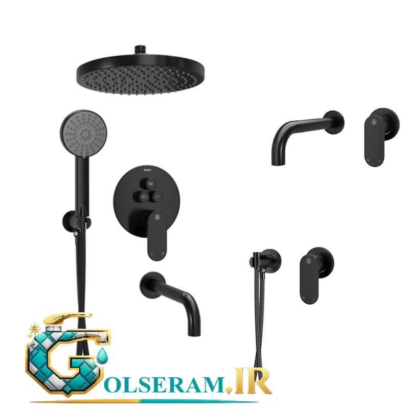 شیرالات کسری - ست توکار ویوو مشکی