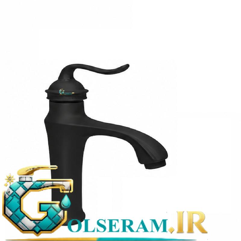 گلسرام- شیرالات نوبل-شیر روشویی هرمس مشکی