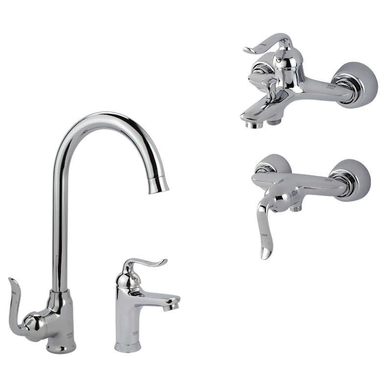 شیرالات کسری - ست شیرالات رابین کروم