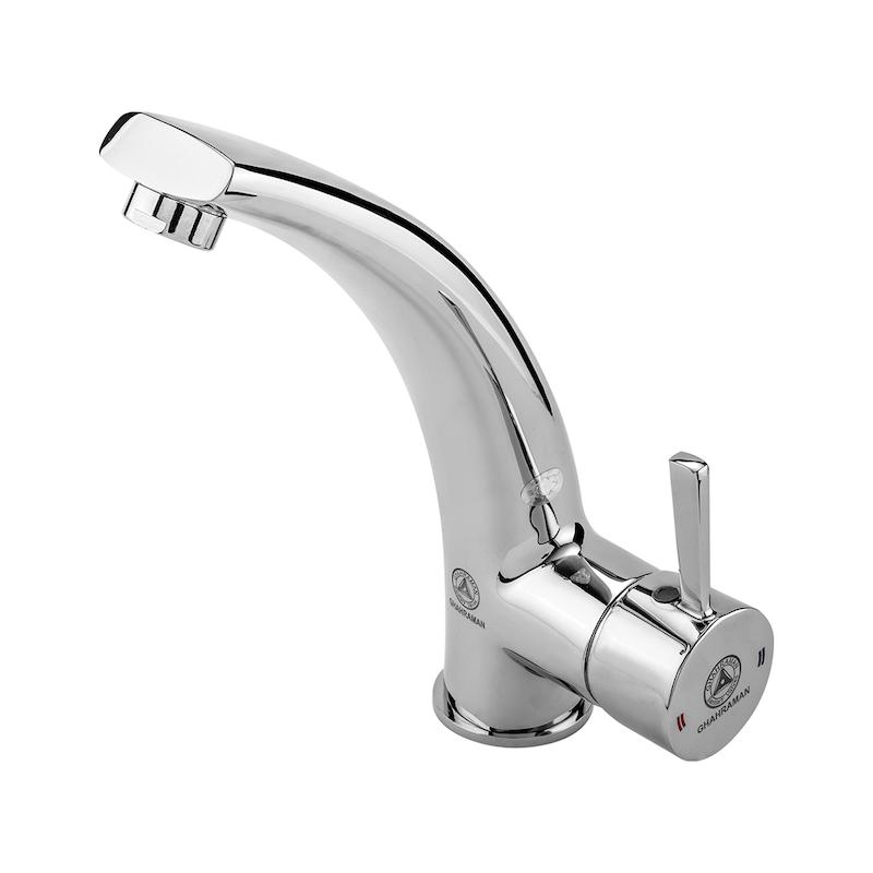 شیرالات قهرمان - شیر روشویی ارکیده کروم