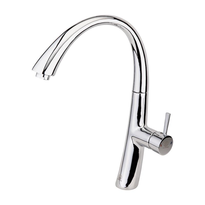 شیرالات قهرمان - شیر ظرفشویی موج کروم