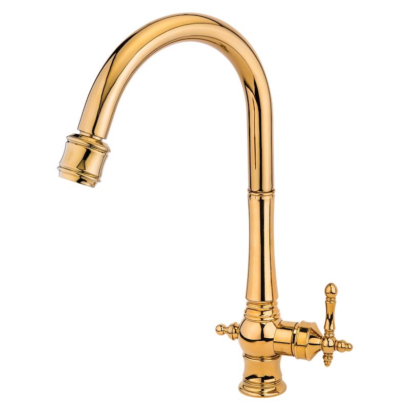 شیرالات قهرمان - شیر ظرفشویی  شاوری نگین طلایی