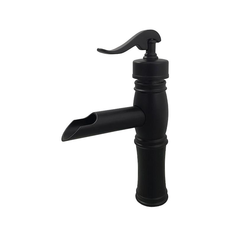 شیرالات نوبل - شیر روشویی کاوالی مشکی