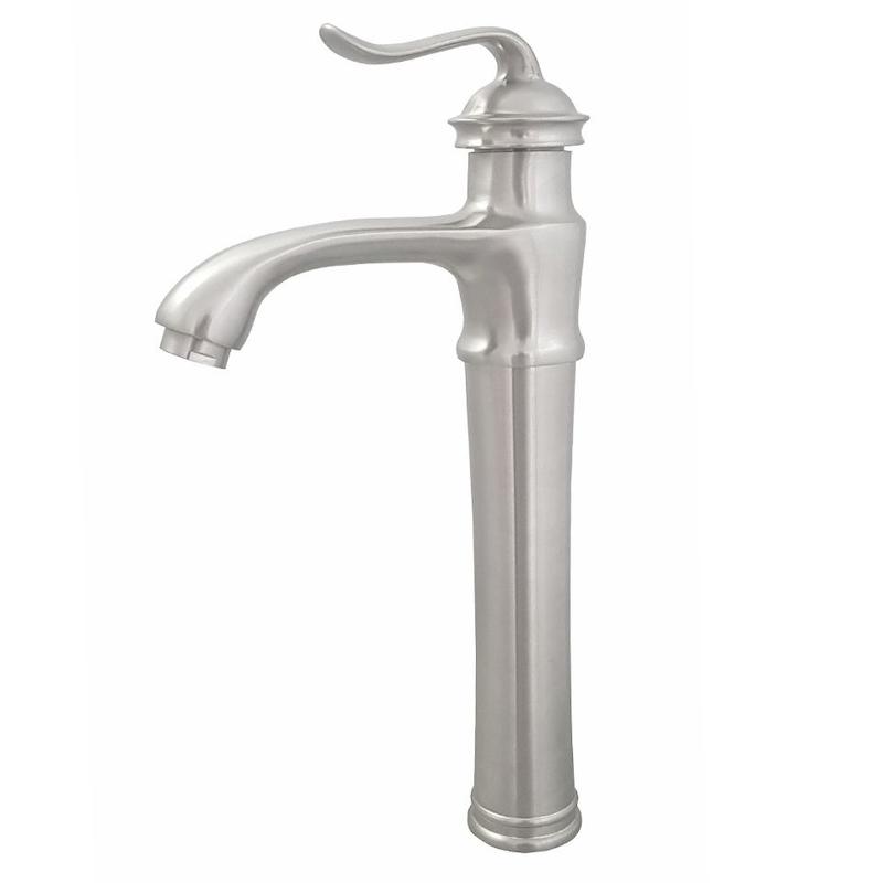 شیرالات نوبل - شیر روشویی هرمس پایه بلند کروم مات