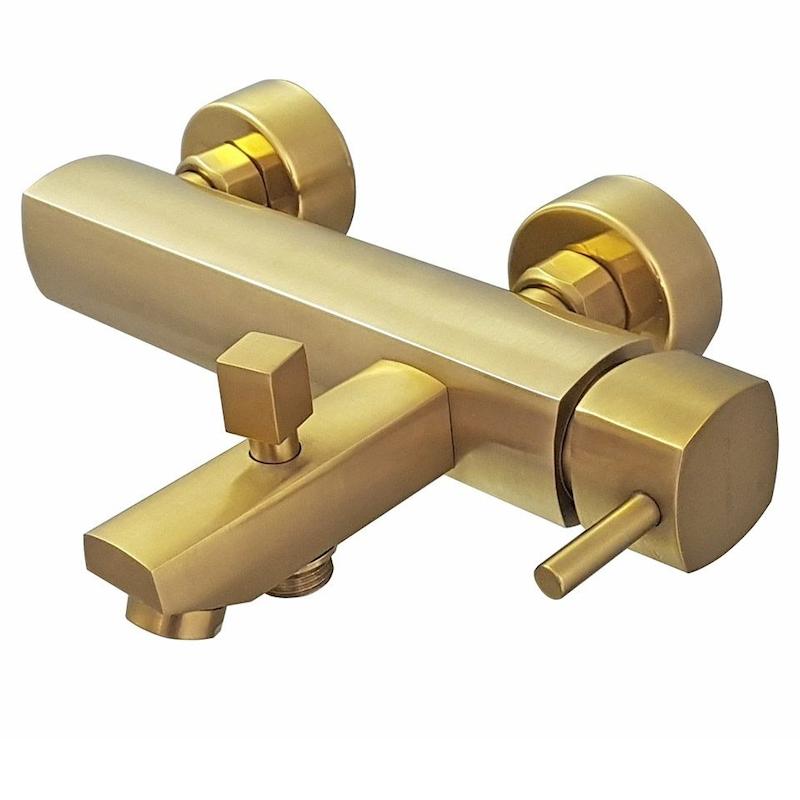 شیرالات نوبل - شیر حمام کراویت طلایی مات