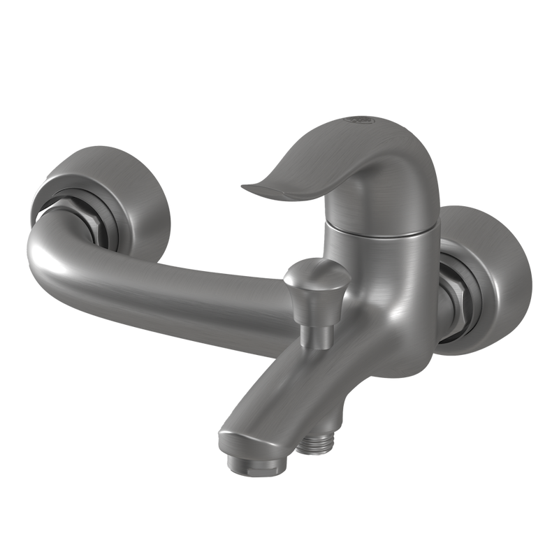 شیرالات کسری - شیر حمام کاسپین کروم مات