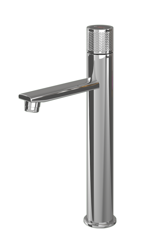 شیرالات کسری - شیر روشویی پایه بلند کراون کروم دیجیتال