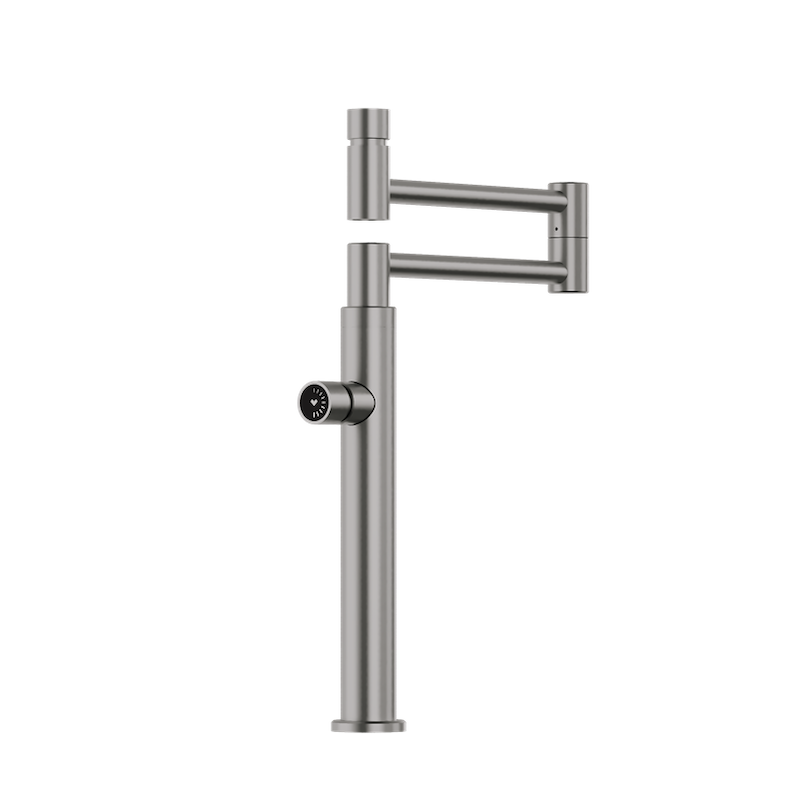 شیر SALVEEN شوان - شیر رو گازی سالوین کروم مات - دیگ پرکن رومیزی