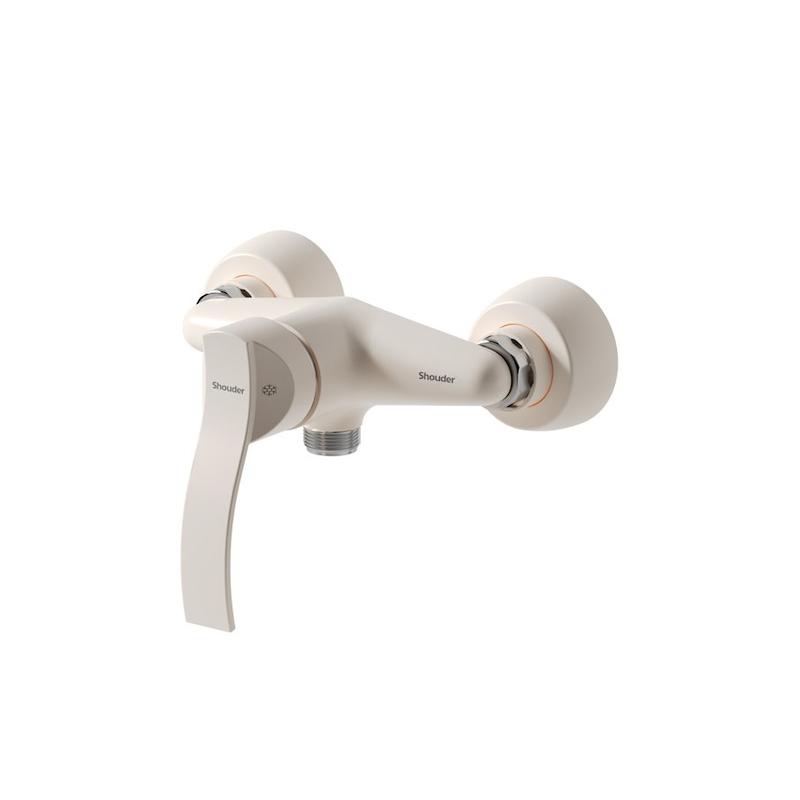 شیرالات شودر - شیر توالت اپال شیری کروم