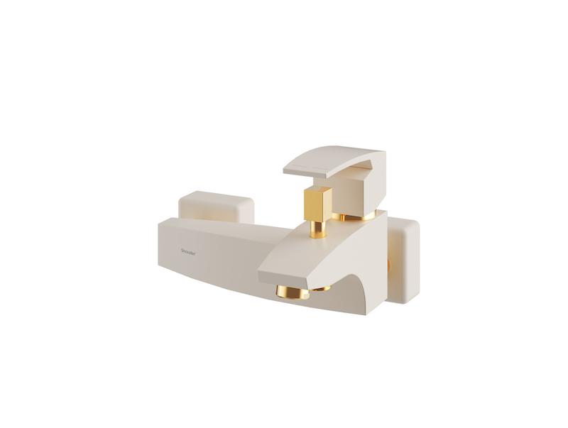 شیرالات شودر - شیر حمام باواریا شیری طلایی