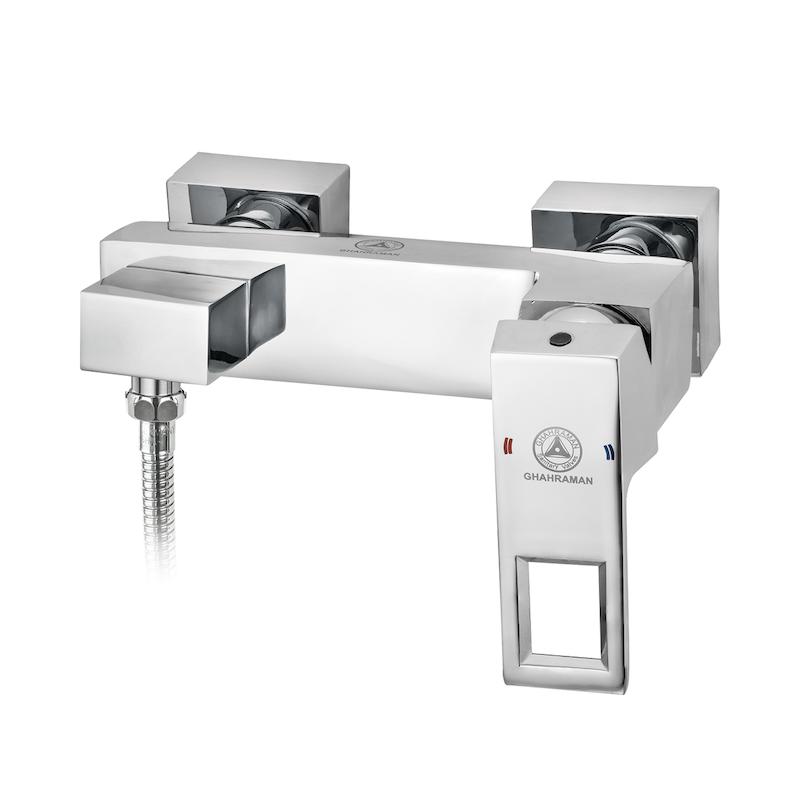 شیرالات قهرمان - شیر توالتی فلت برسام کروم