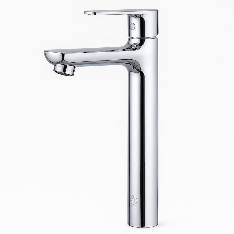 شیرالات قهرمان - شیر روشویی پایه بلند یاقوت کروم