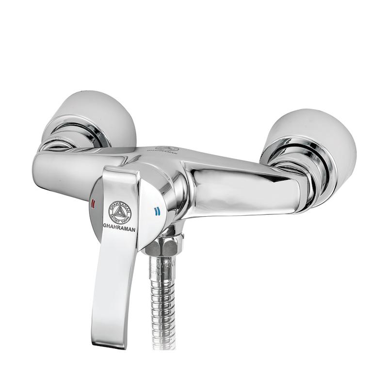 شیرالات قهرمان - شیر توالتی ابشار جدید کروم بدون شلنگ