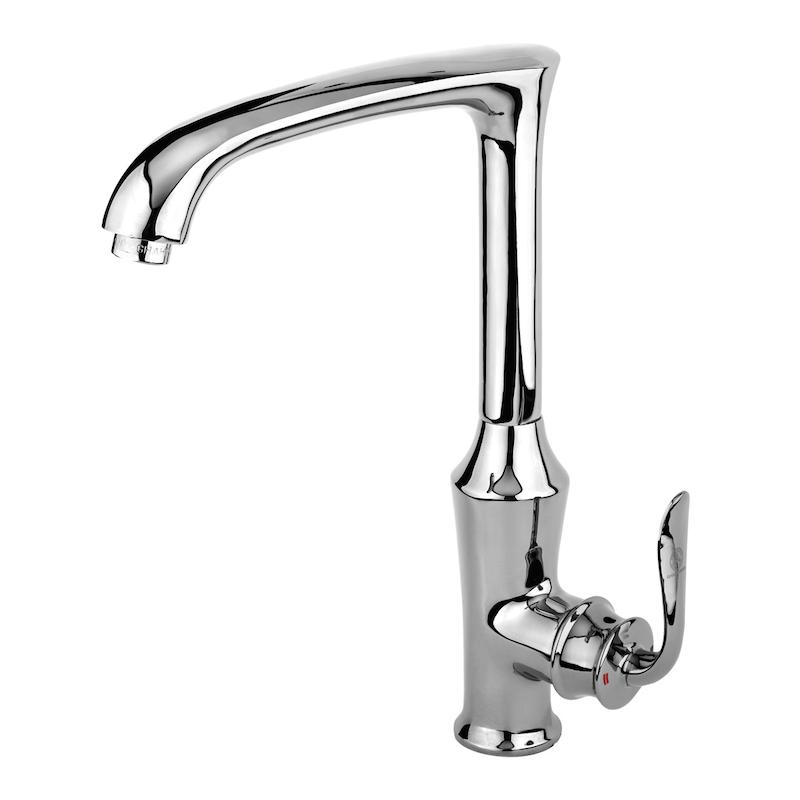 شیرالات قهرمان - شیر ظرفشویی دریا کروم - دسته هلن