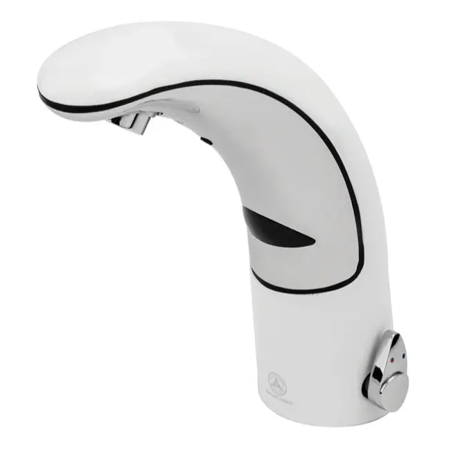 شیرالات قهرمان - شیر روشویی چشمی سفید - الکتریکی