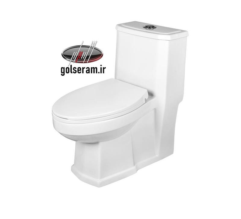 توالت فرنگی مروارید رومینا 69 درجه 2