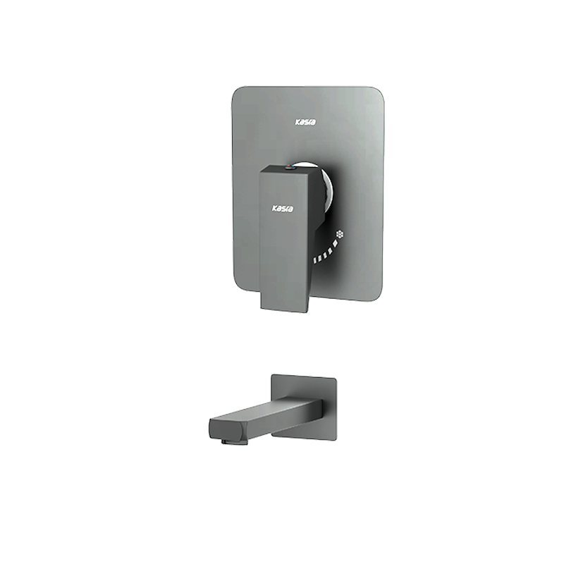 شیرالات کسری - روشویی توکار دامون فلت کروم مات