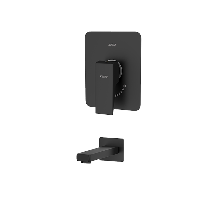 شیرالات کسری - روشویی توکار دامون فلت مشکی