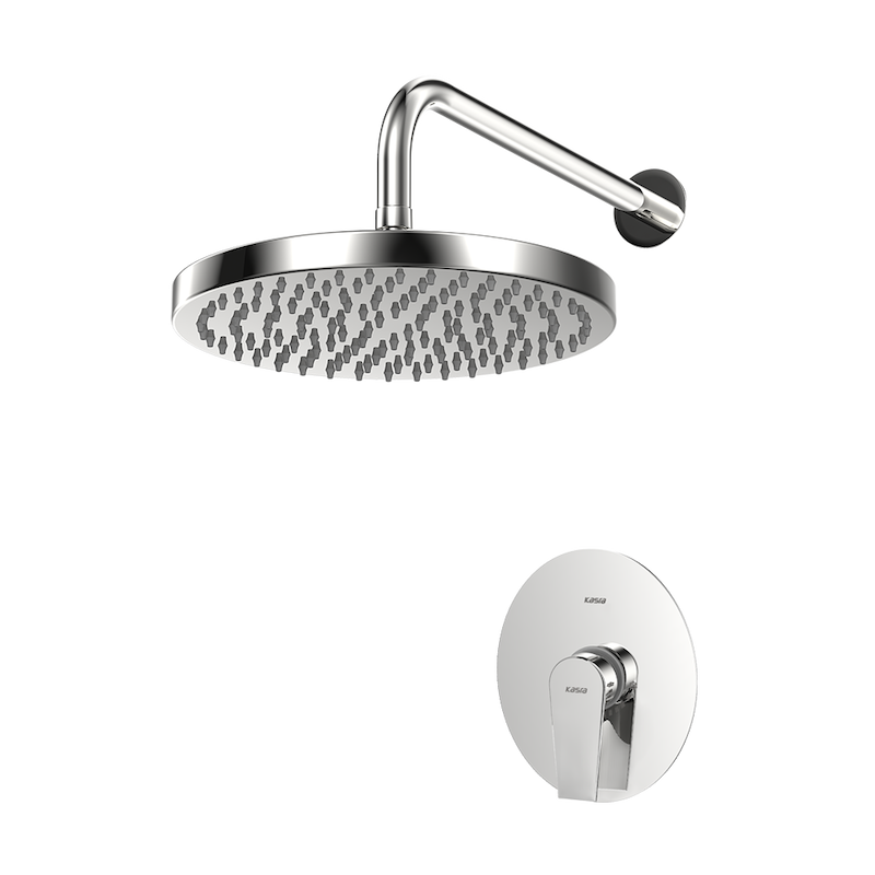 شیرالات کسری - توکار حمام فیدل کروم تیپ 1