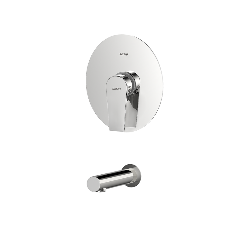 شیرالات کسری - توکار روشویی فیدل کروم