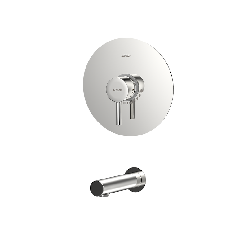 شیرالات کسری - توکار روشویی کوئین کروم