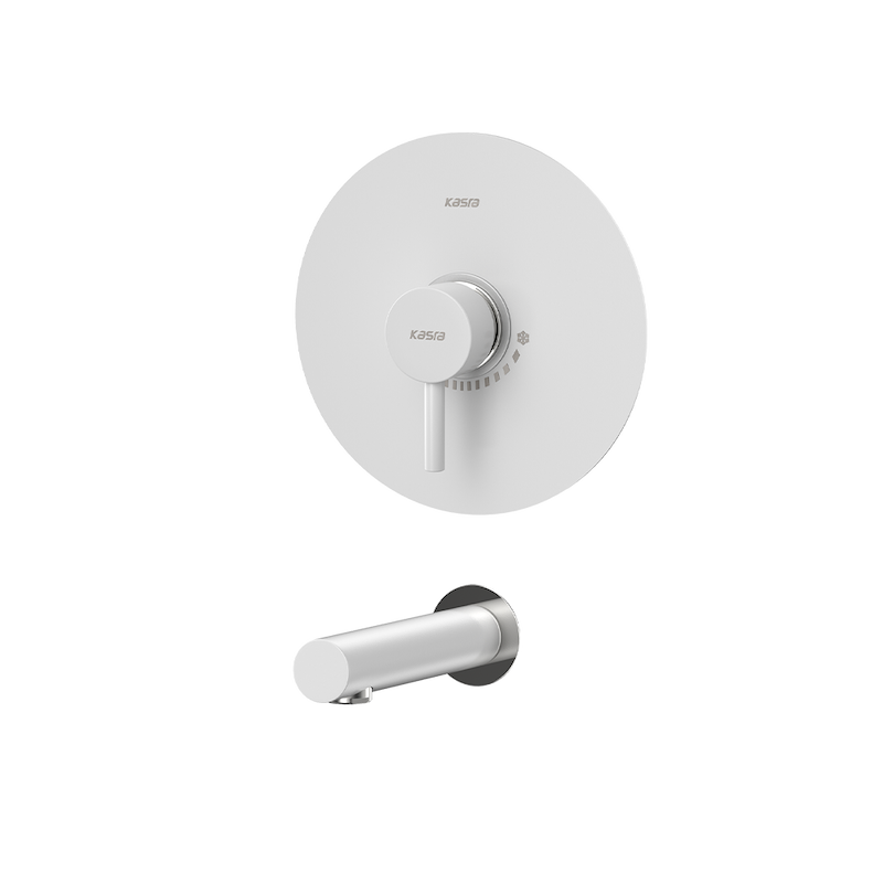 شیرالات کسری - روشویی توکار کوئین شیری کروم