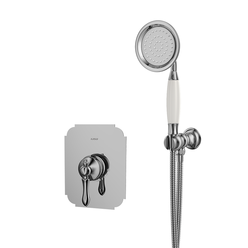 شیرالات کسری - توکار حمام ناپل کروم تیپ 2