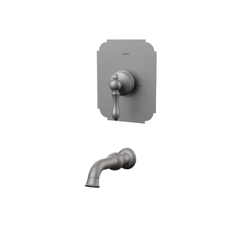 شیرالات کسری - توکار روشویی ناپل کروم مات