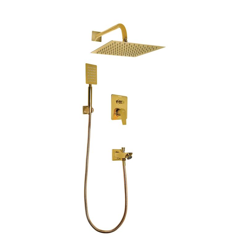 شیرالات هودین - دوش توکار بتا طلایی