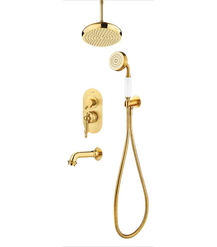 شیرالات هودین - دوش توکار راگنار طلایی