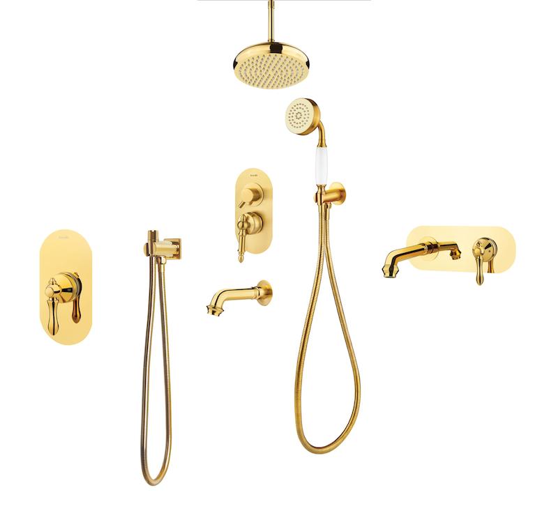 شیرالات هودین - ست توکار راگنار طلایی