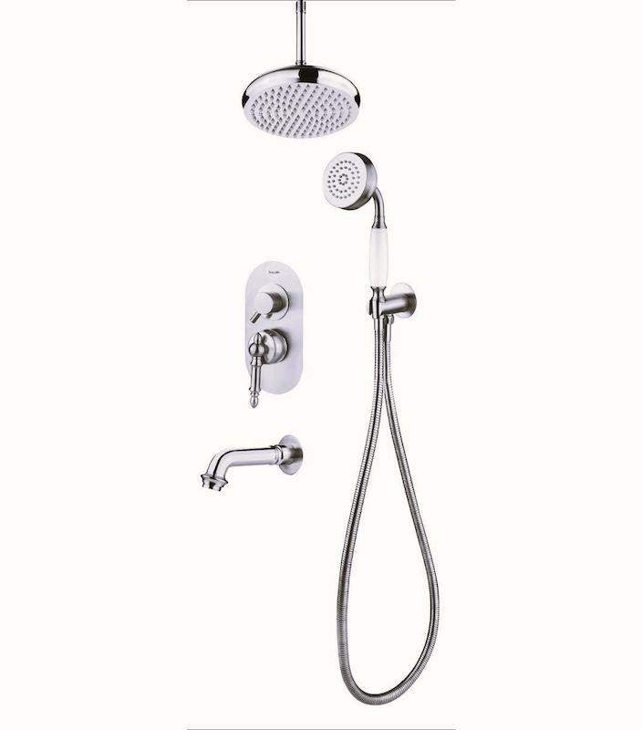 شیرالات هودین - دوش توکار راگنار کروم مات