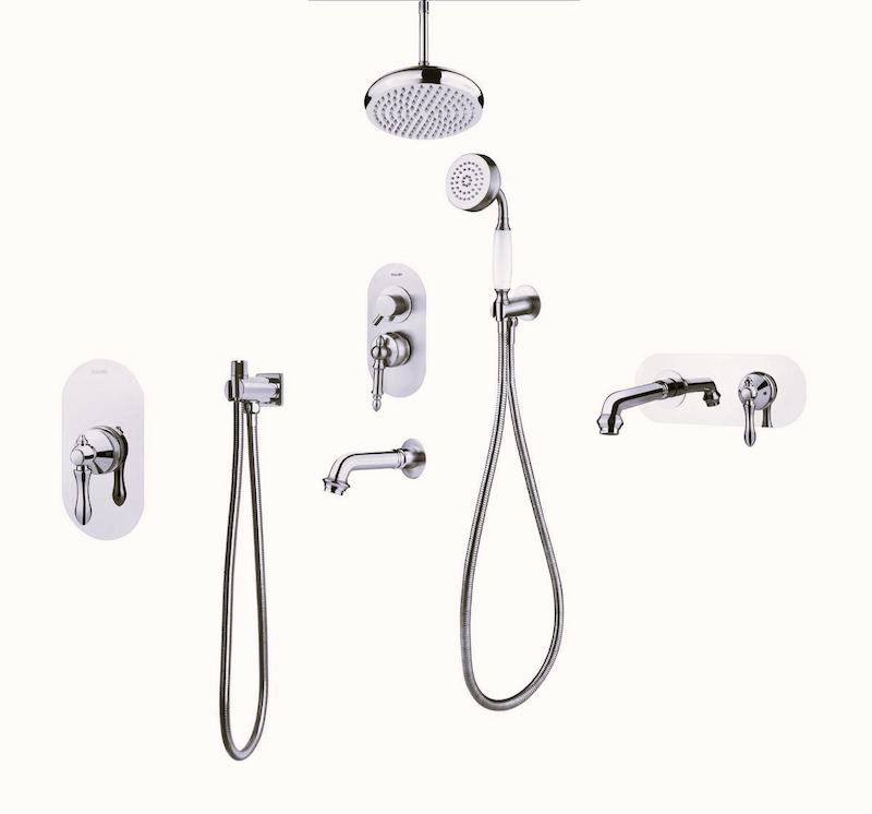 شیرالات هودین - ست توکار راگنار کروم مات