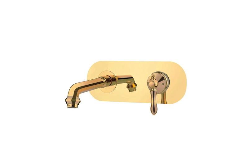 شیرالات هودین - روشویی توکار راگنار طلایی مات