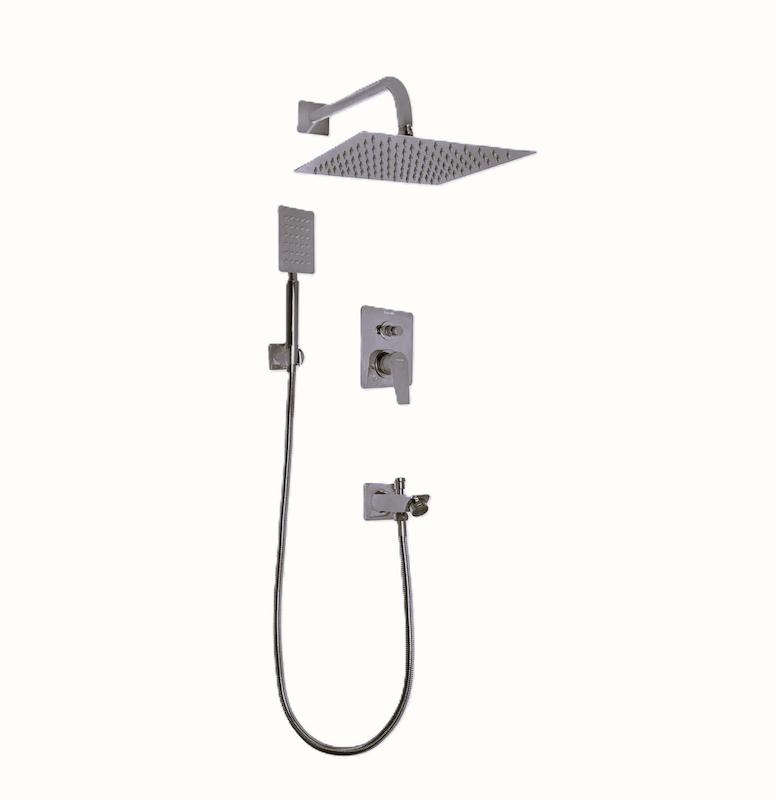 شیرالات هودین - روشویی توکار بتا کروم مات-کپ