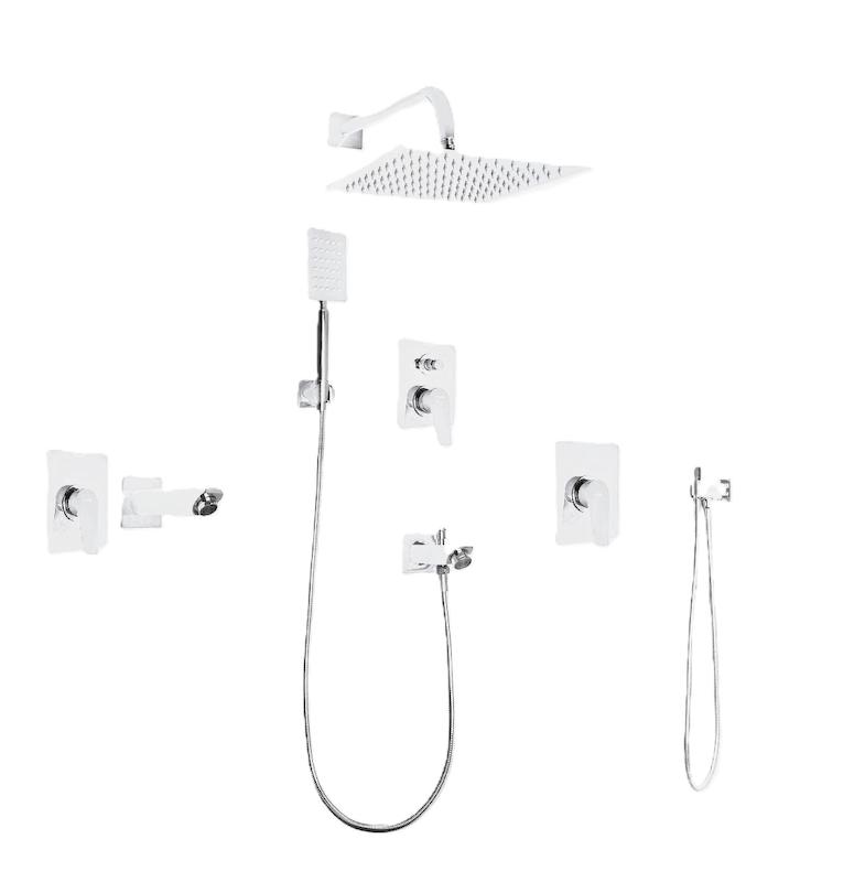 شیرالات هودین - ست توکار بتا سفید