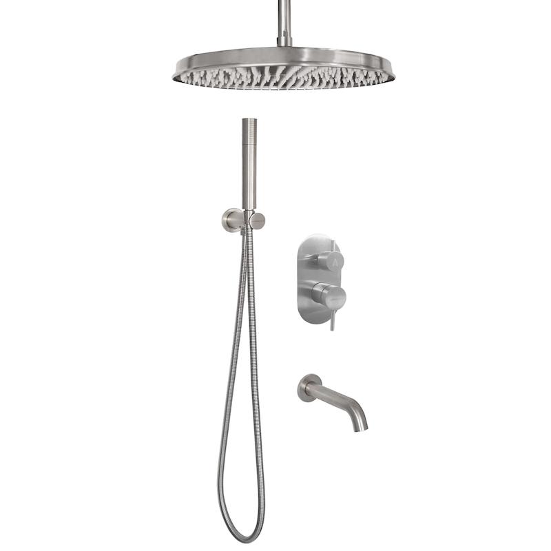 شیرالات نوبل - حمام توکار فونیکس طلایی مات تیپ 4 (سفارشی)