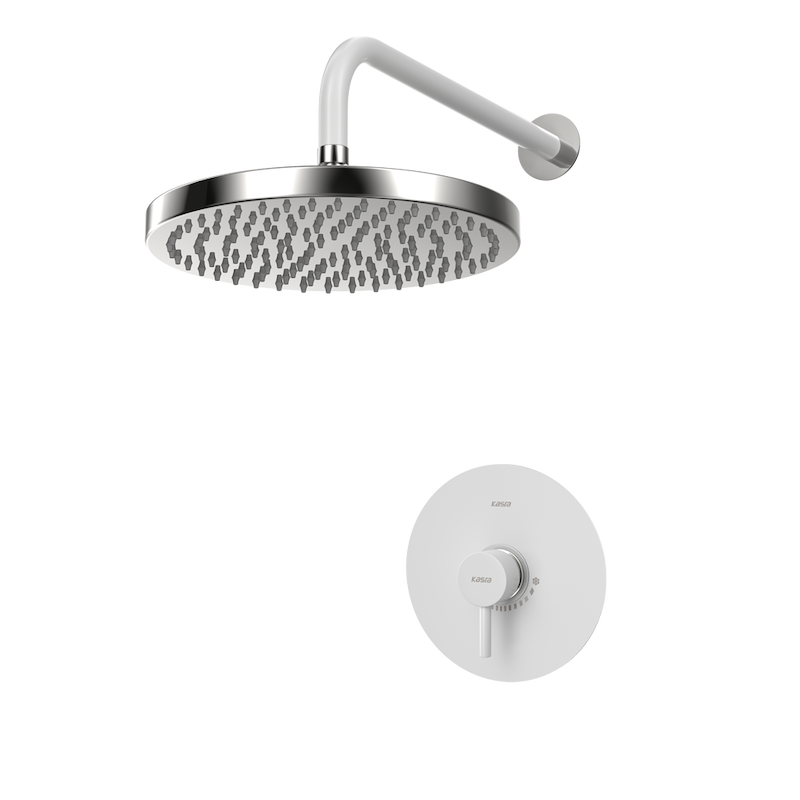 شیرالات کسری - حمام توکار کوئین شیری کروم تیپ 1