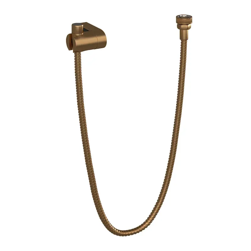 شیرالات کسری - شلنگ توالتی طلایی مات