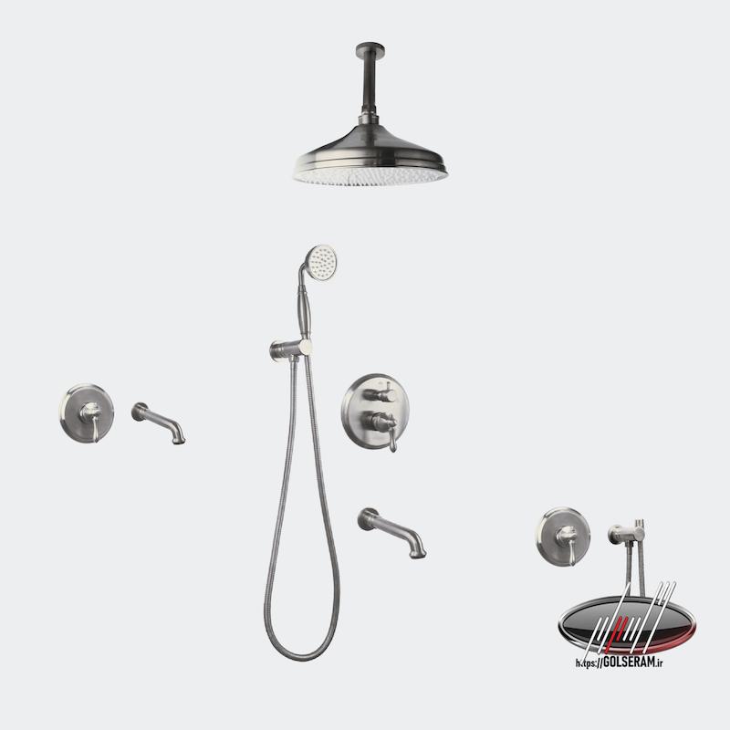 شیرالات نوبل - ست توکار اپولو کروم مات