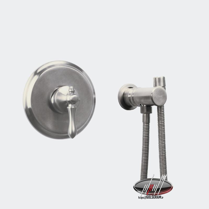 شیرالات نوبل - توالتی توکار اپولو کروم مات