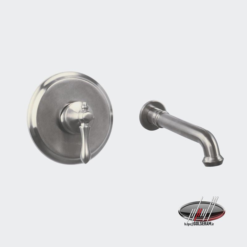 شیرالات نوبل - روشویی توکار اپولو کروم مات