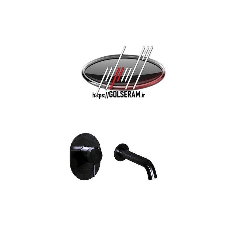 شیرالات نوبل - روشویی توکار فونیکس مشکی