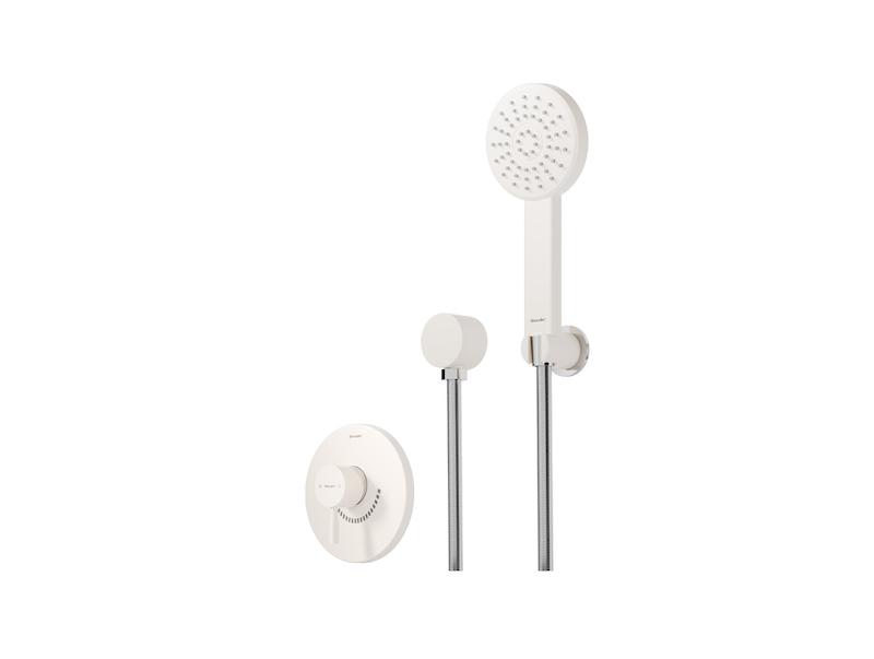 شیرالات شودر - شیر حمام توکار مدل مارینو شیری کروم تیپ 2