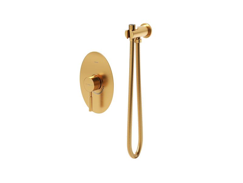 شیر توکار توالتی روگن طلایی مات