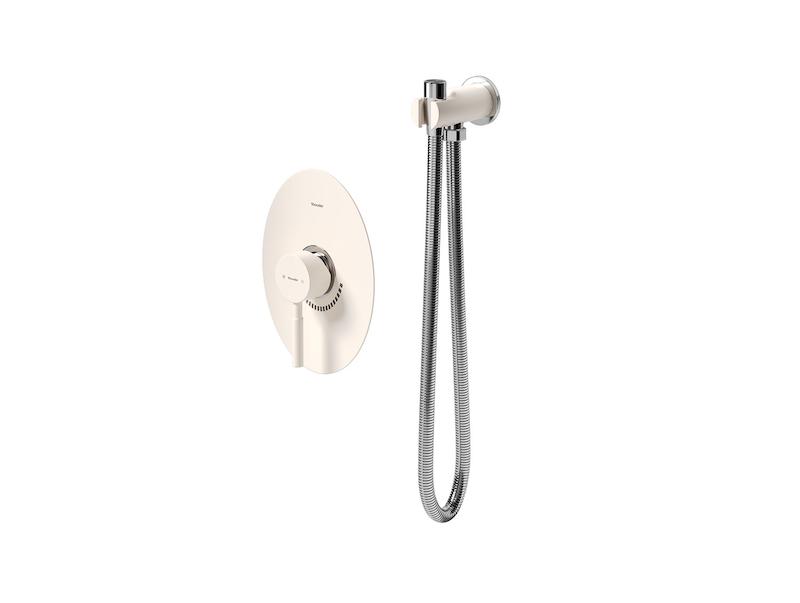 شیر توکار توالتی روگن شیری کروم