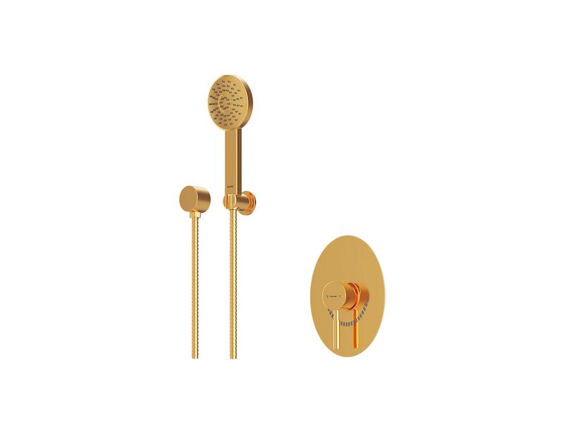 شیرالات شودر - شیر حمام توکار روگن  تیپ 2 طلایی