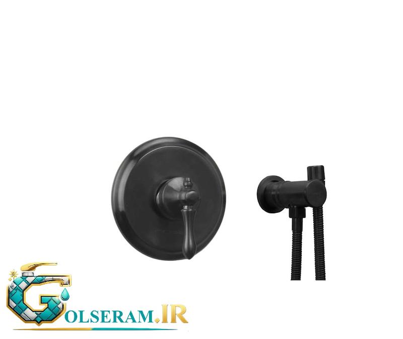 شیرالات نوبل - توالتی توکار اپولو مشکی