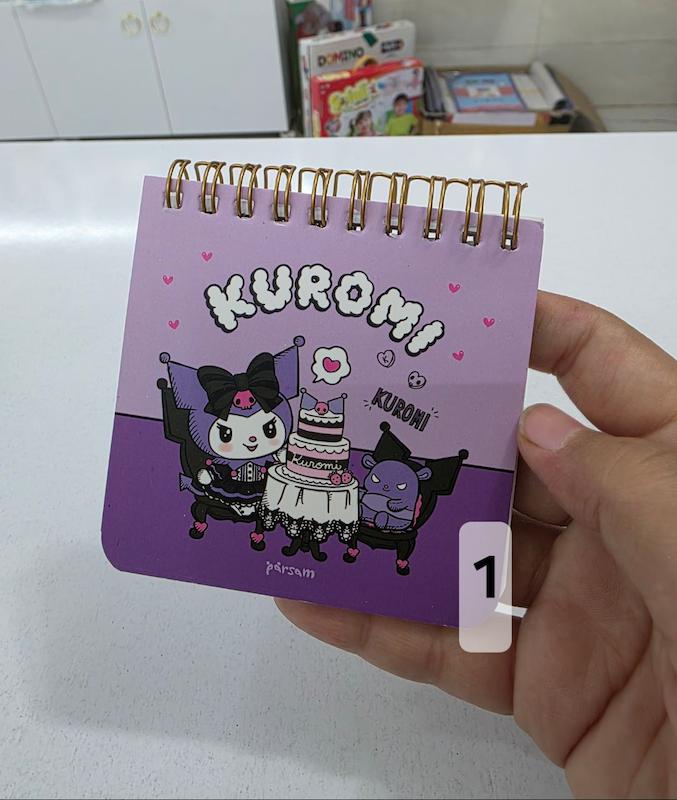 دفترچه کرومی ۴۰ برگ (بدون خط)